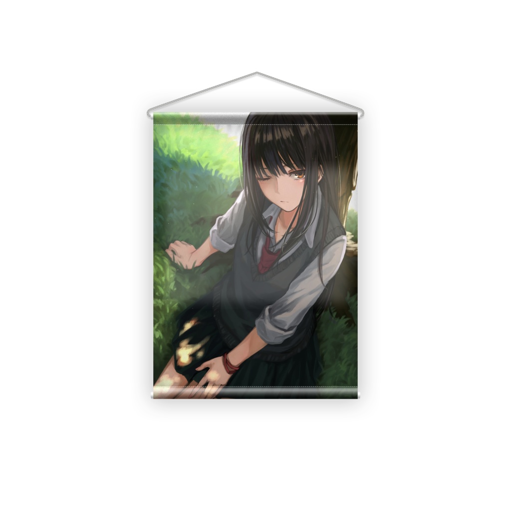 木陰の彼女 タペストリーver