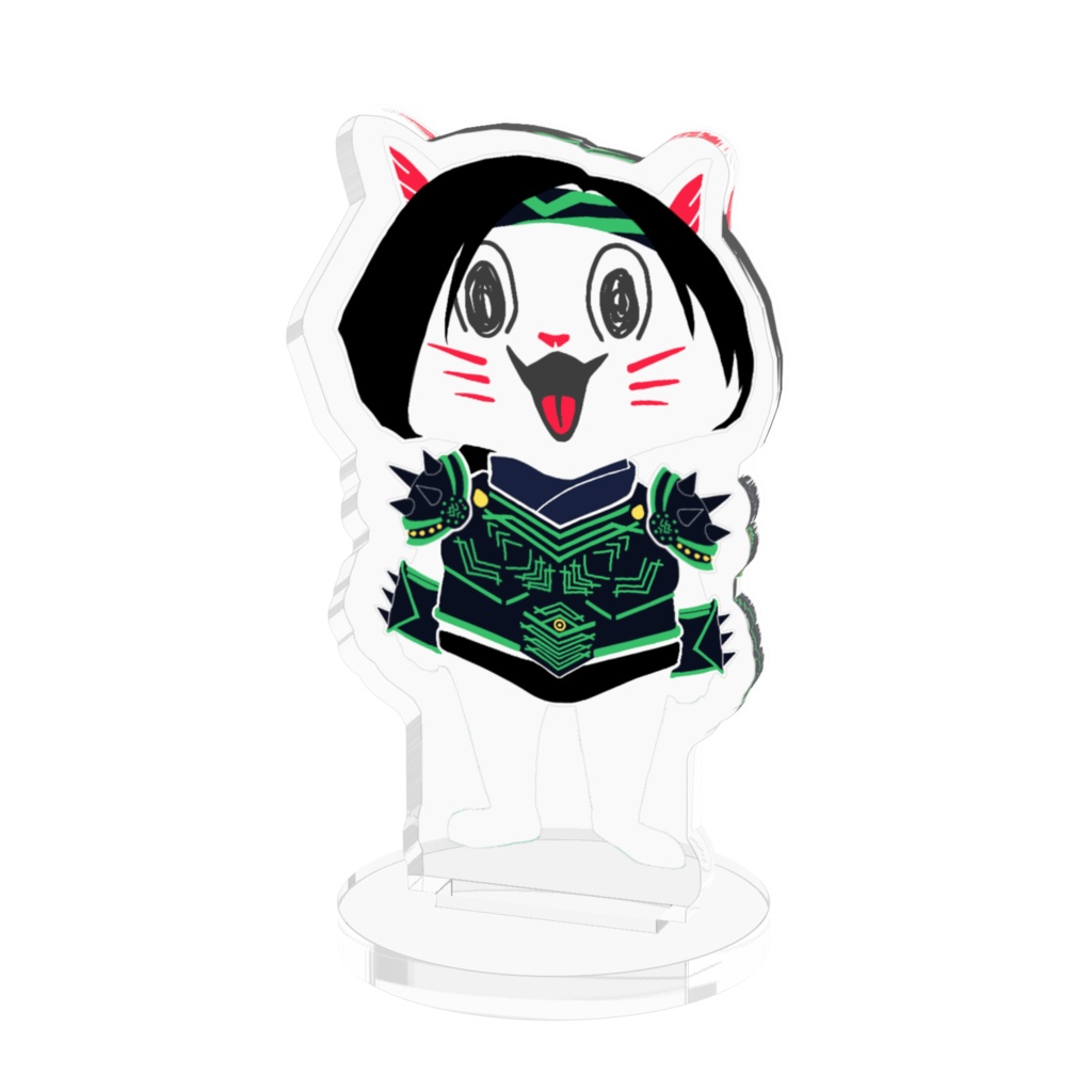 ケルヒャねこアクスタ(闇の騎士ver.)