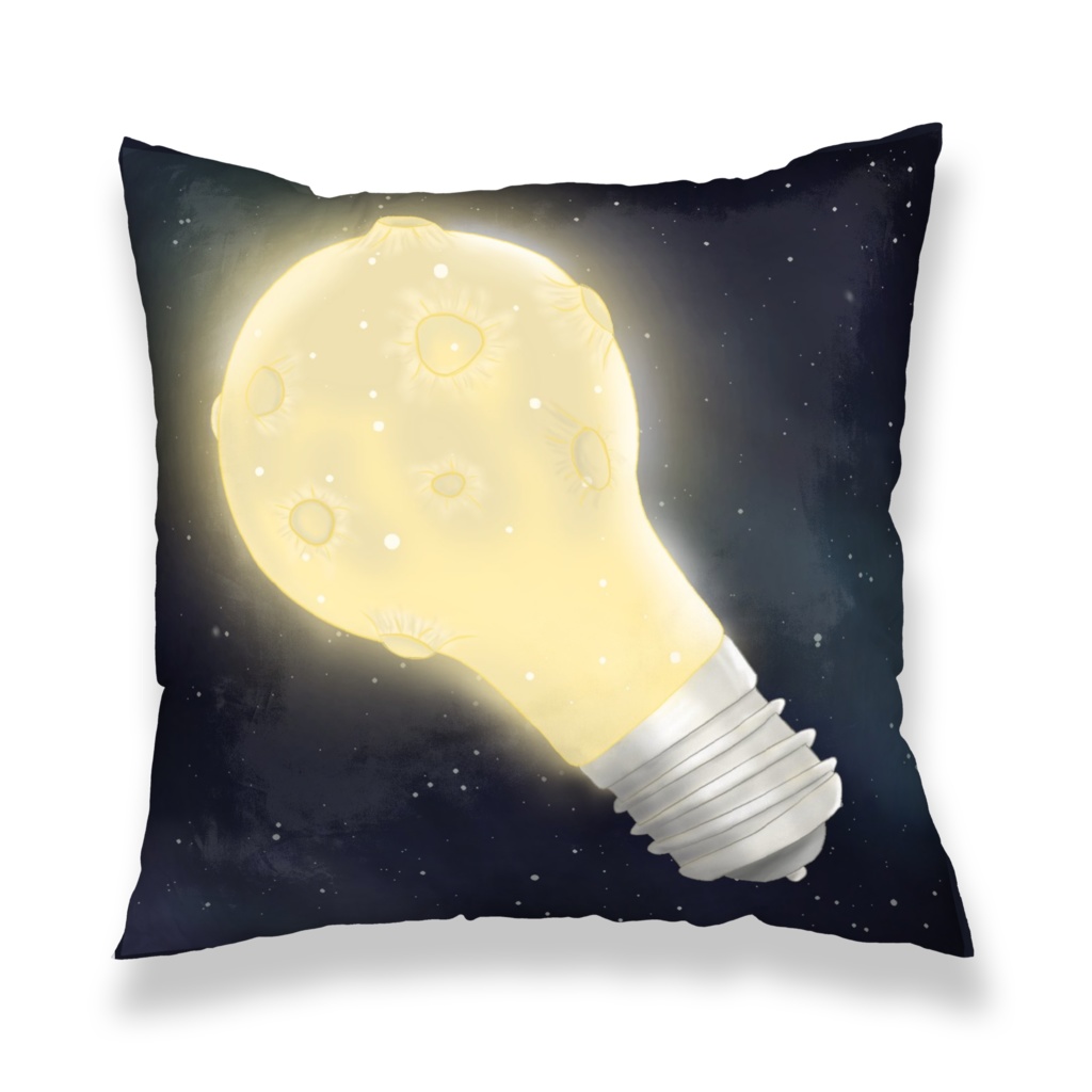 月電球 クッションカバー