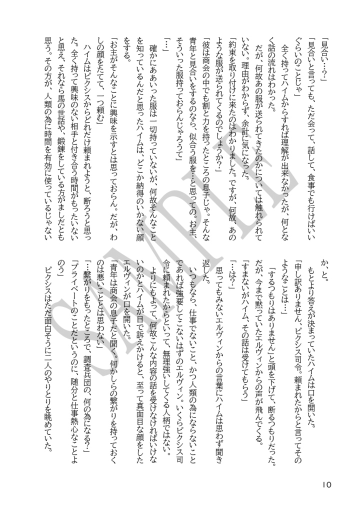 兵團の死神 番外