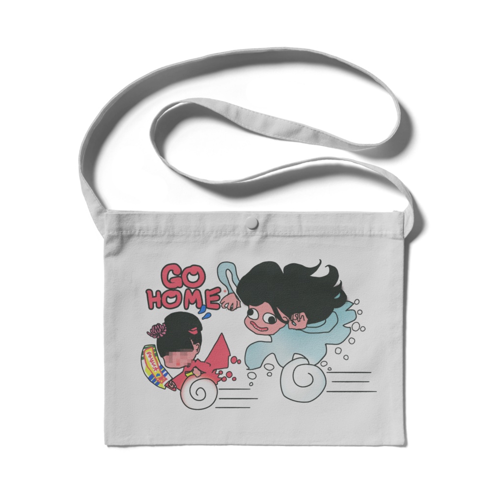 【公式グッズ】GOHOMEマラソソサコッシュ