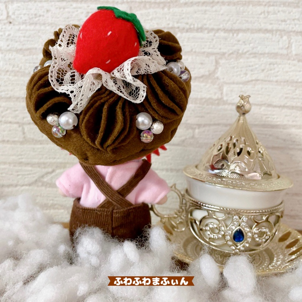 濃厚ビターなショコラのケーキベレー帽