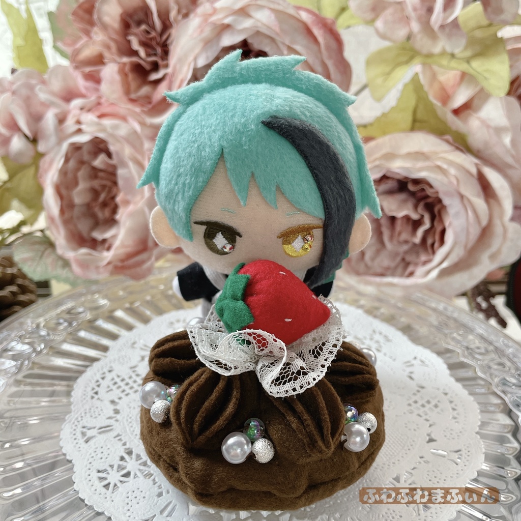 濃厚ビターなショコラのケーキベレー帽