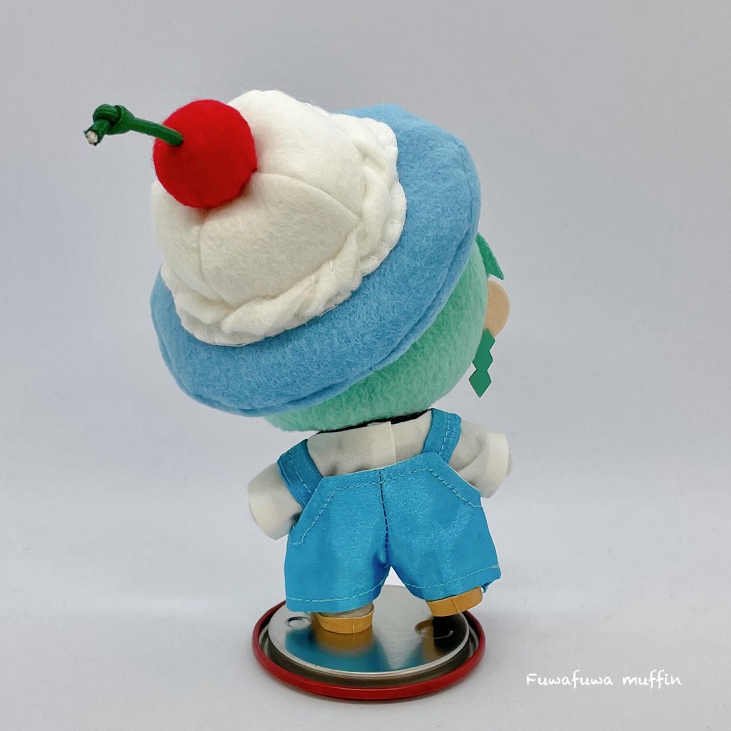 ラムネクリームソーダのベレー帽