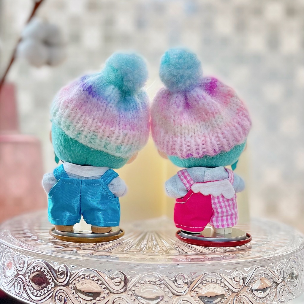 手編みのニット帽