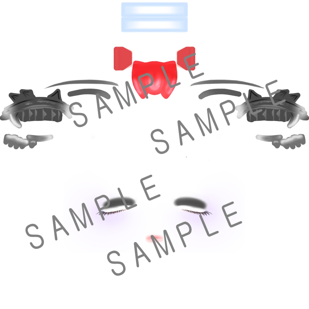 「SHINRA 」 Smoky Make up texture