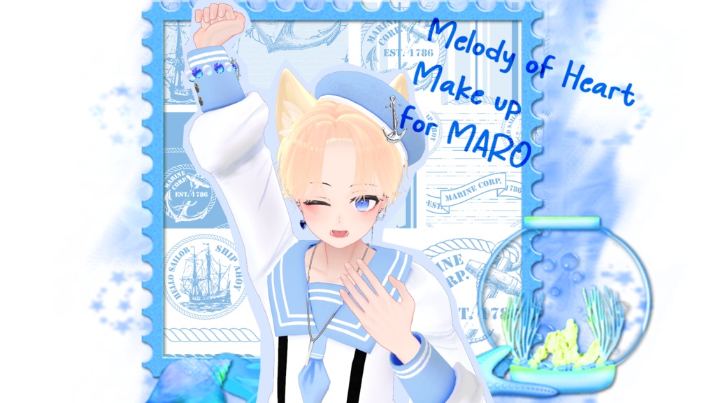 Melody of Heart make up texture(for MARO 「マロ」 )