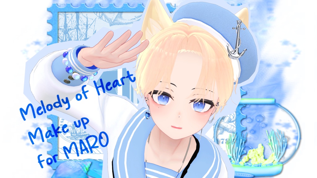 Melody of Heart make up texture(for MARO 「マロ」 )