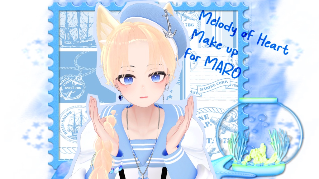 Melody of Heart make up texture(for MARO 「マロ」 )
