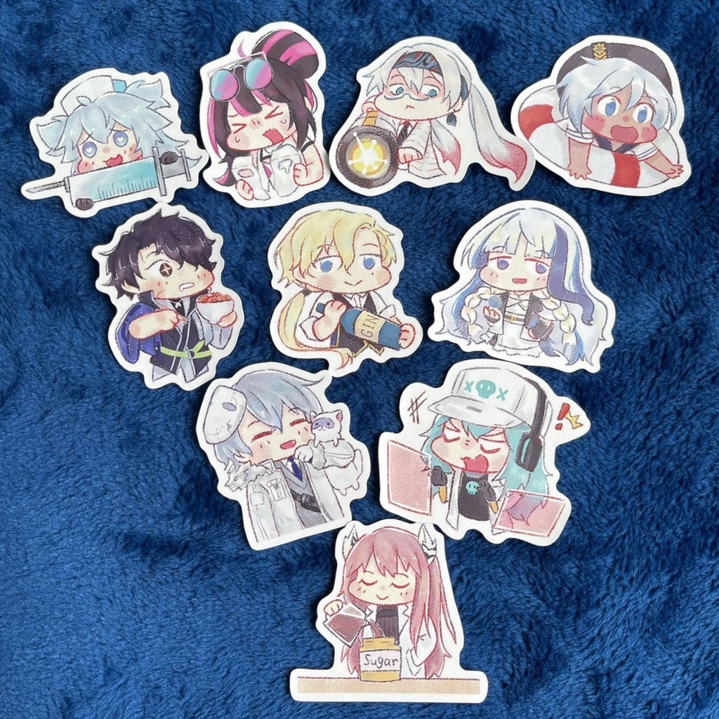 ニューラルクラウド ステッカーセット 10枚入り