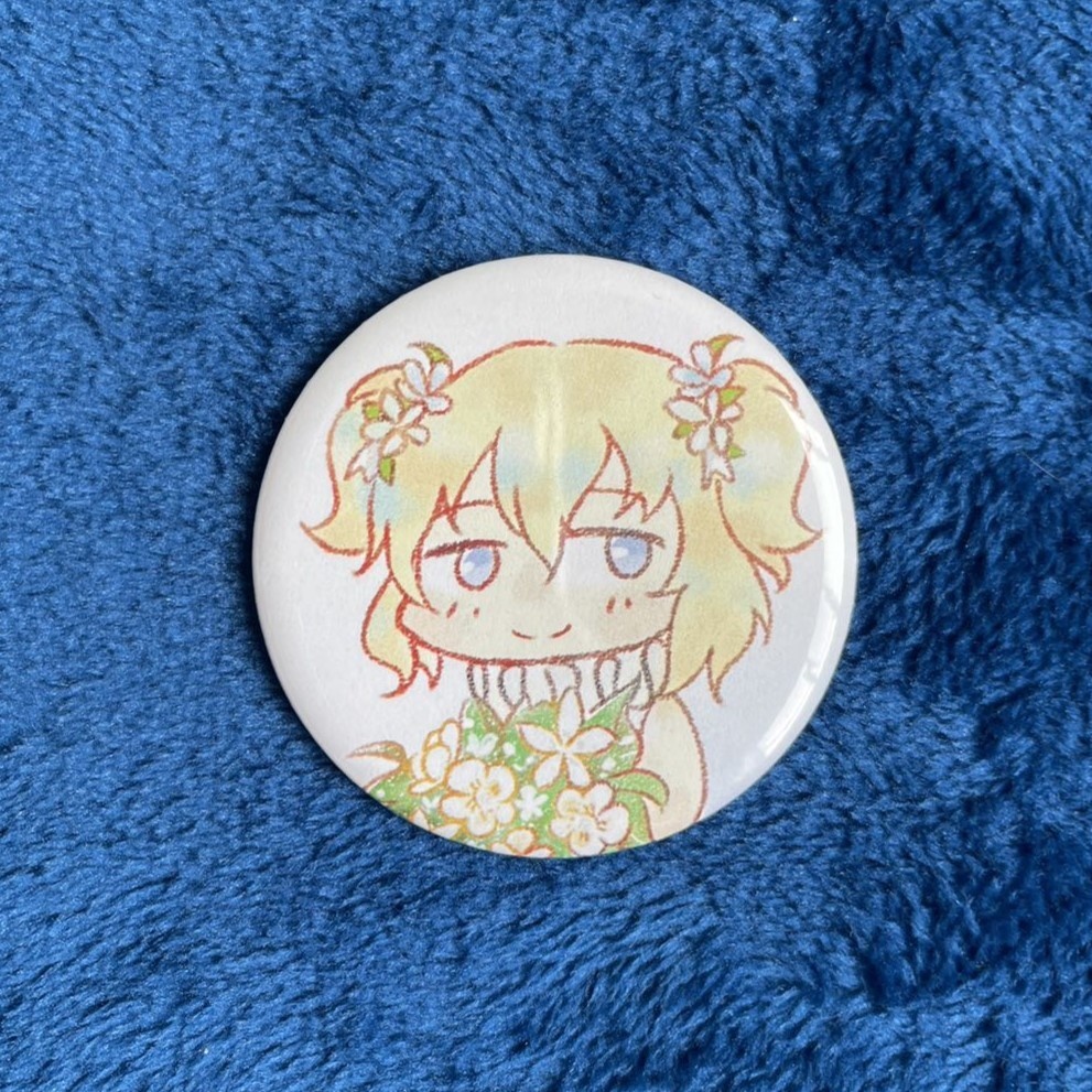 ドルフロ 缶バッジ