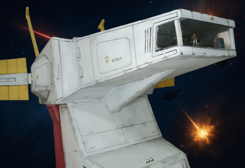 1/144 ガンプラジオラマ戦場写真集vol.1 激闘ホワイトベース 宇宙編