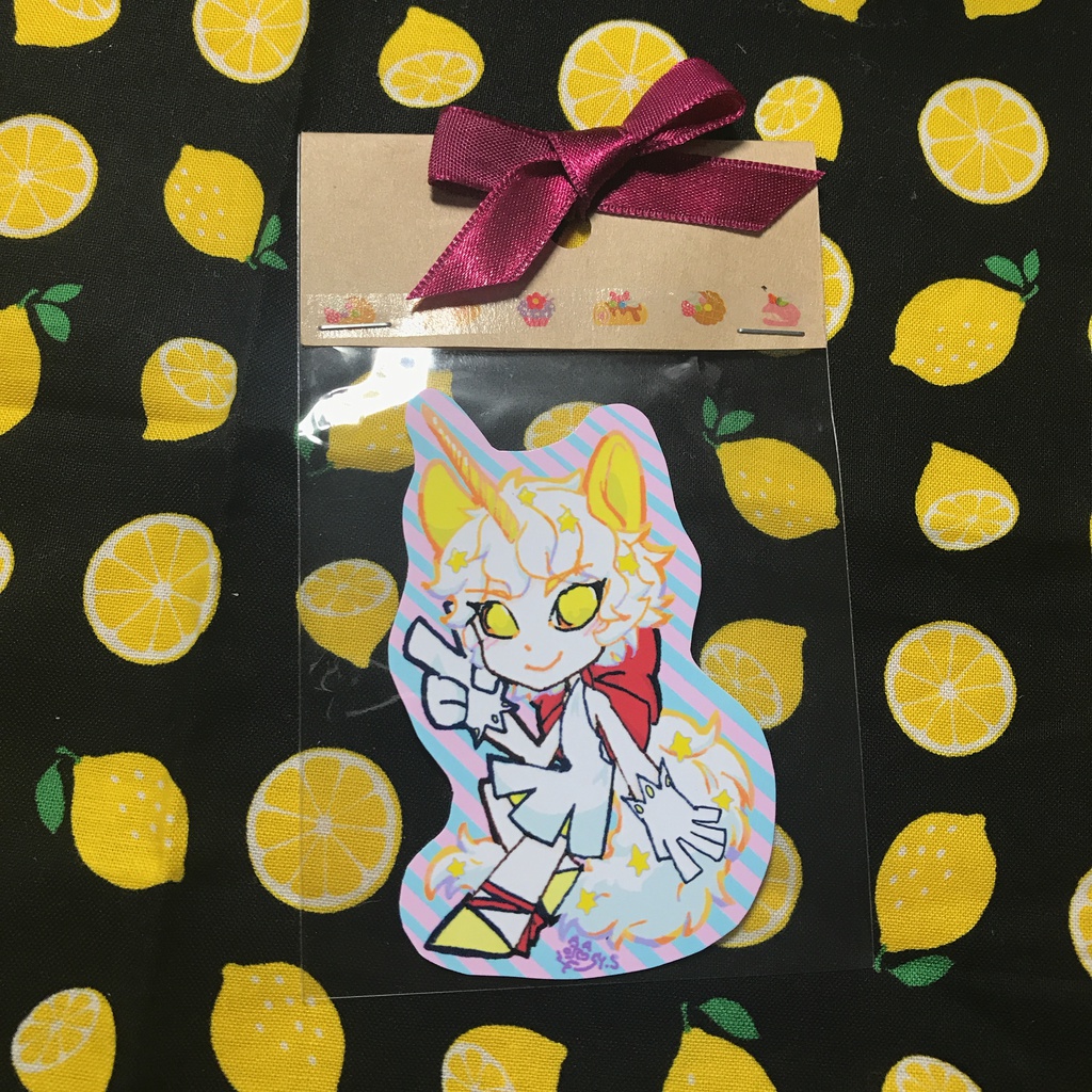 ちびユニコーン ステッカー