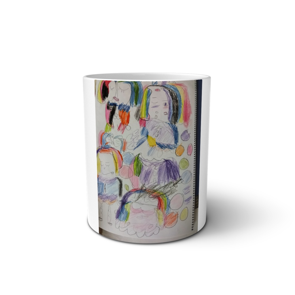 百合マグカップ