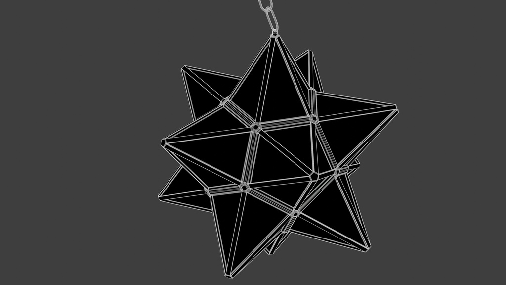 3DCG_星形ランプ