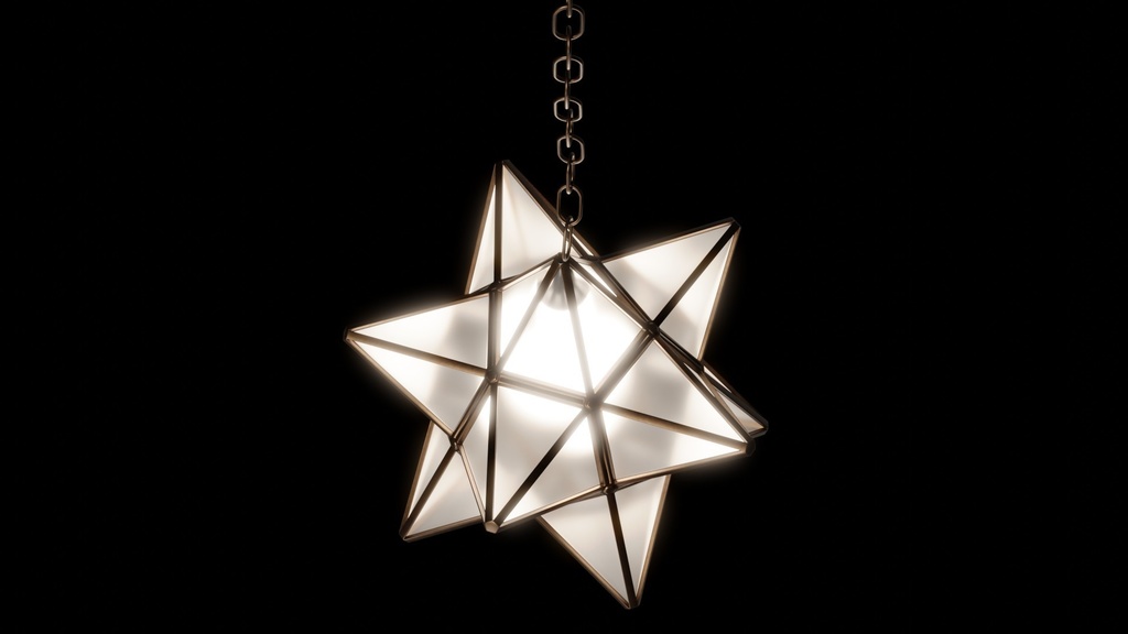 3DCG_星形ランプ