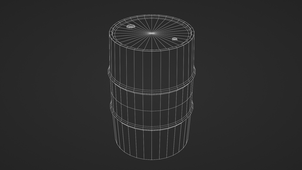 3DCG_ドラム缶