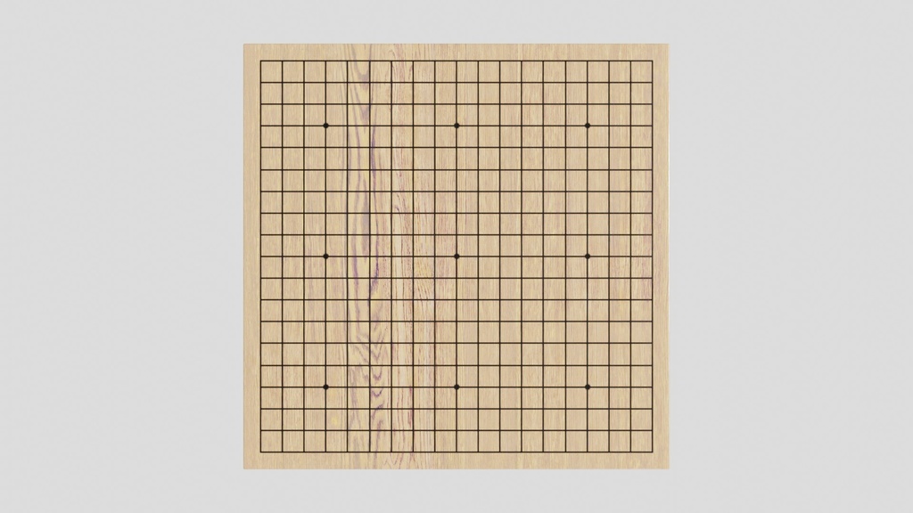 3DCG_囲碁セット