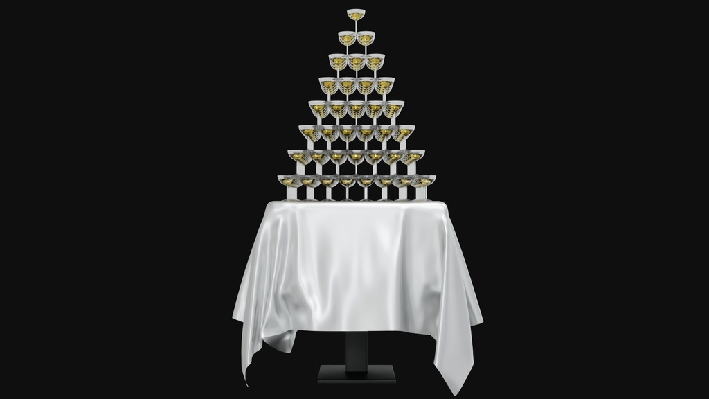 3DCG_グラスタワー