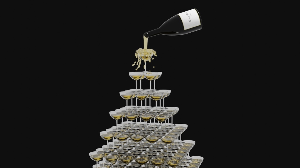 3DCG_グラスタワー