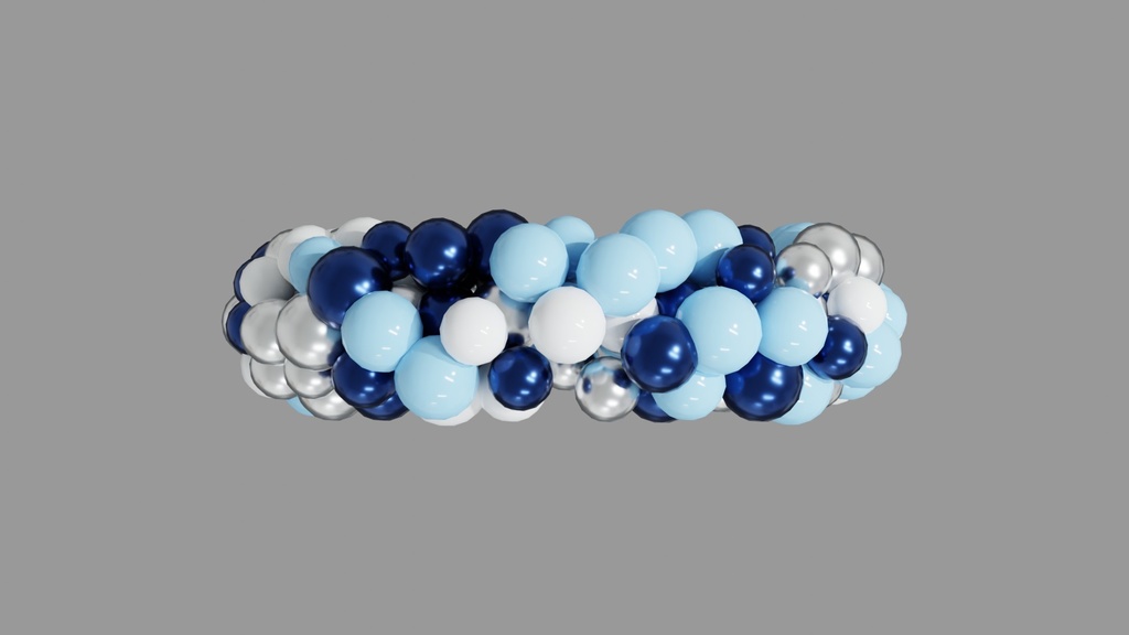 3DCG_バルーンセット