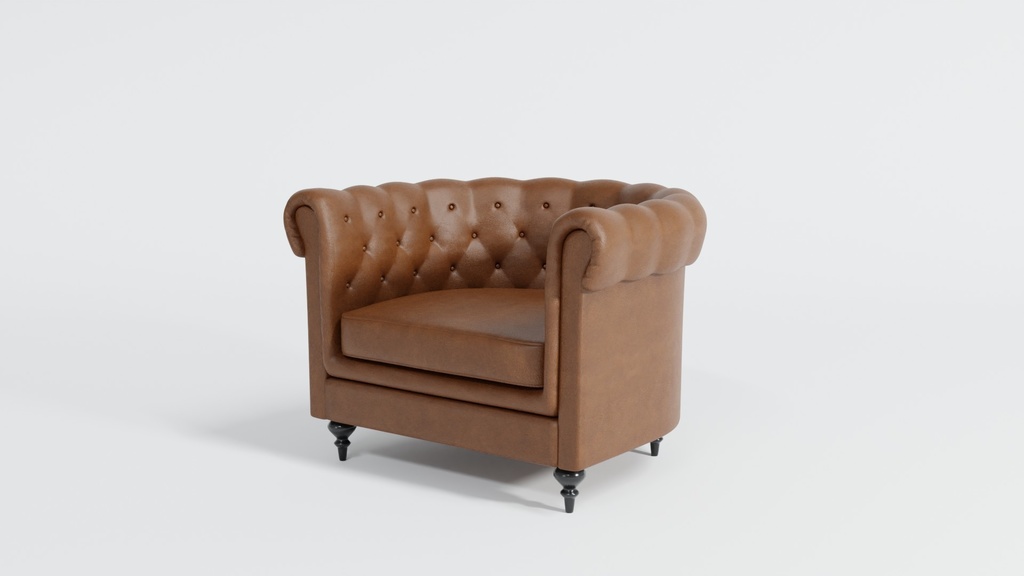 3DCG_お茶会の椅子