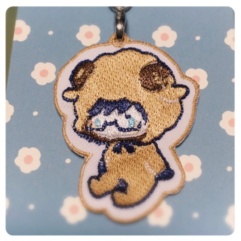 まさのりひつじ刺繍ストラップ