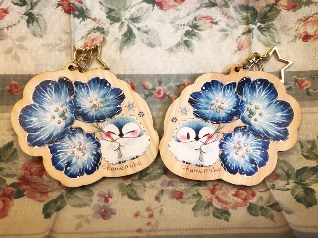 木製キーホルダー