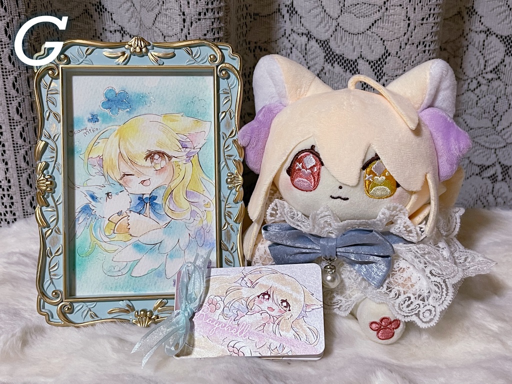 レイチェルぬいぐるみ&原画セット