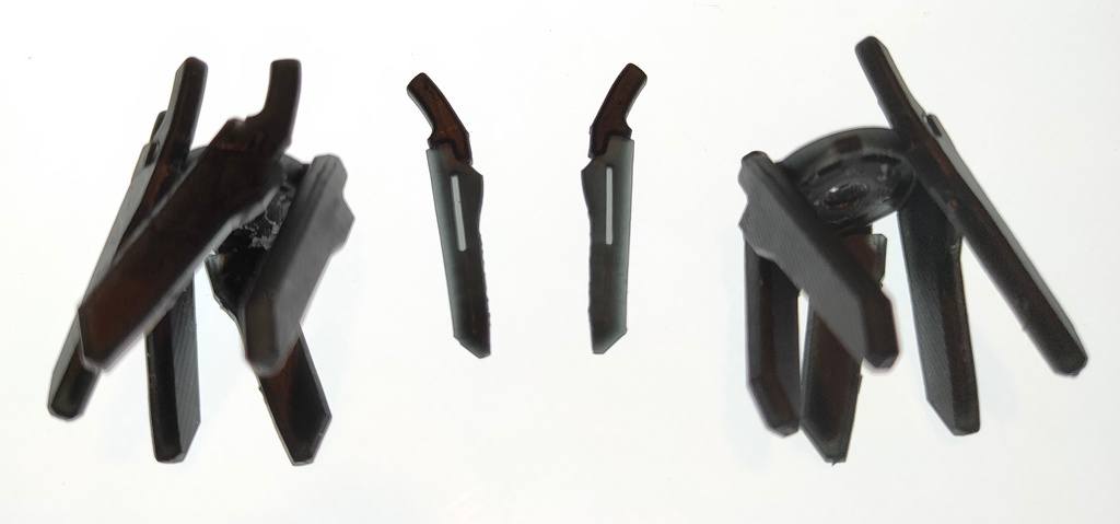 腿部ナイフシース 鍔鳴十度(グレー)