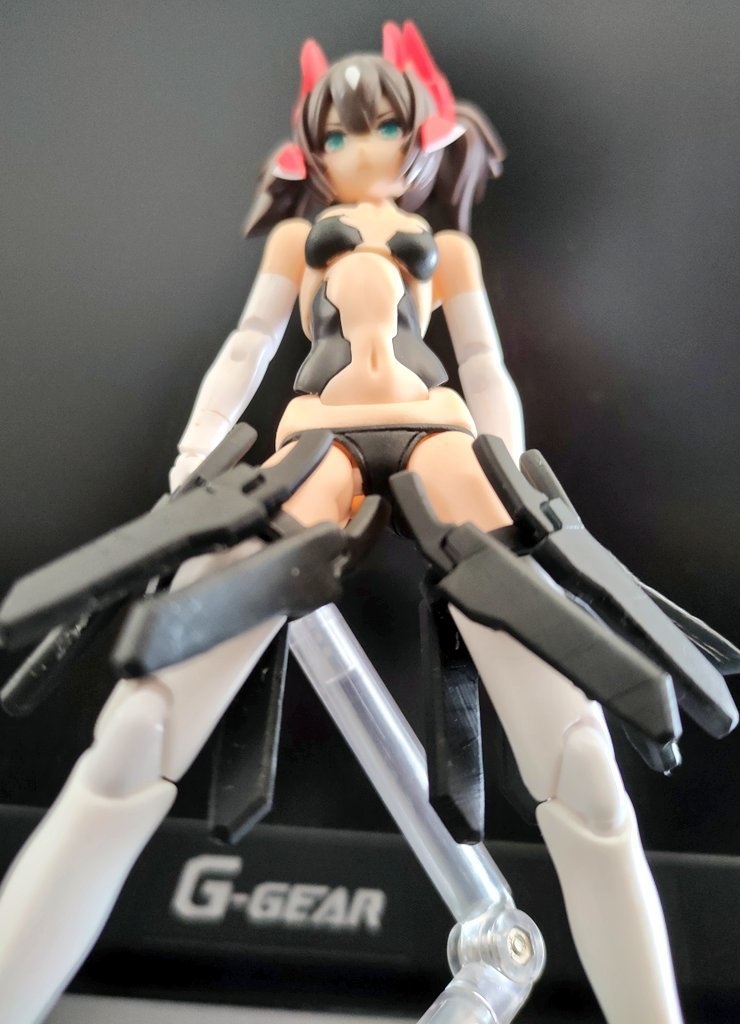 腿部ナイフシース 鍔鳴十度(グレー)