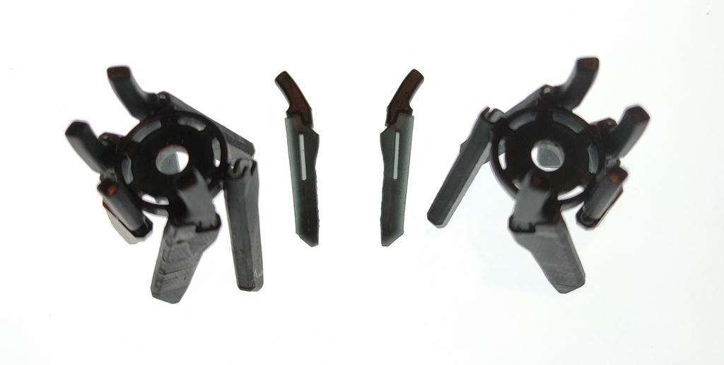 腿部ナイフシース 鍔鳴十度(グレー)