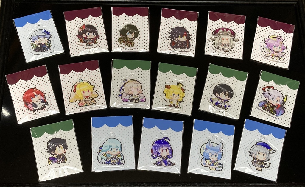 白猫プロジェクト アクリルキーホルダー