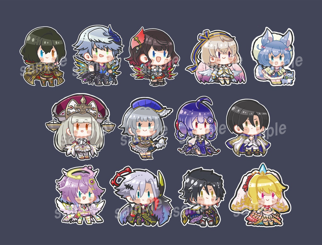 白猫プロジェクト　アクリルキーホルダー