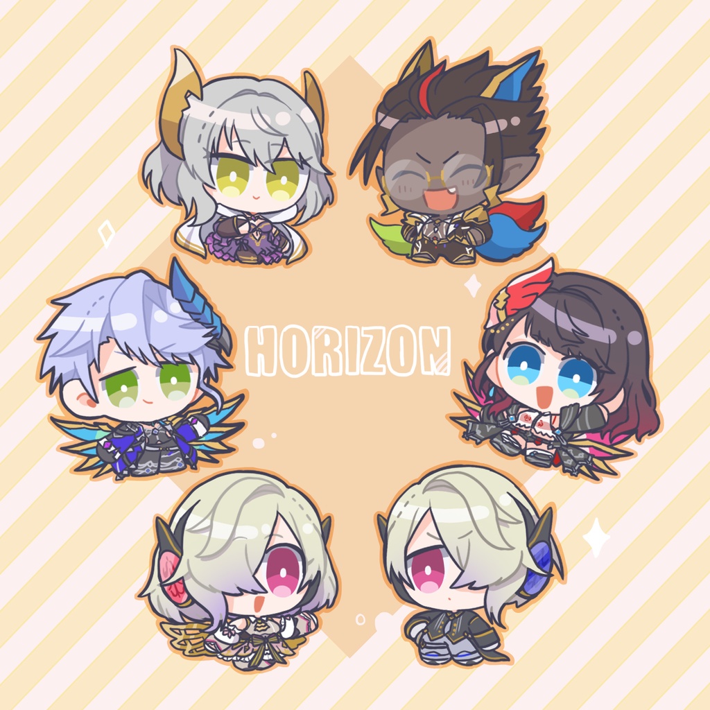 ホライゾン一行のタオルハンカチ