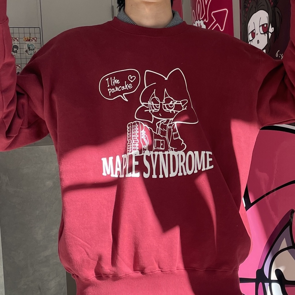 めぷしんスウェット(レッドL)