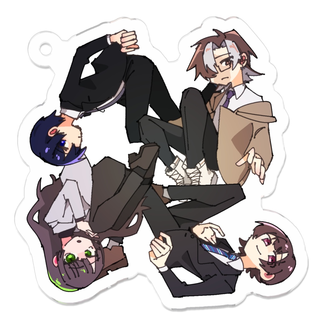 庭師自陣アクキー