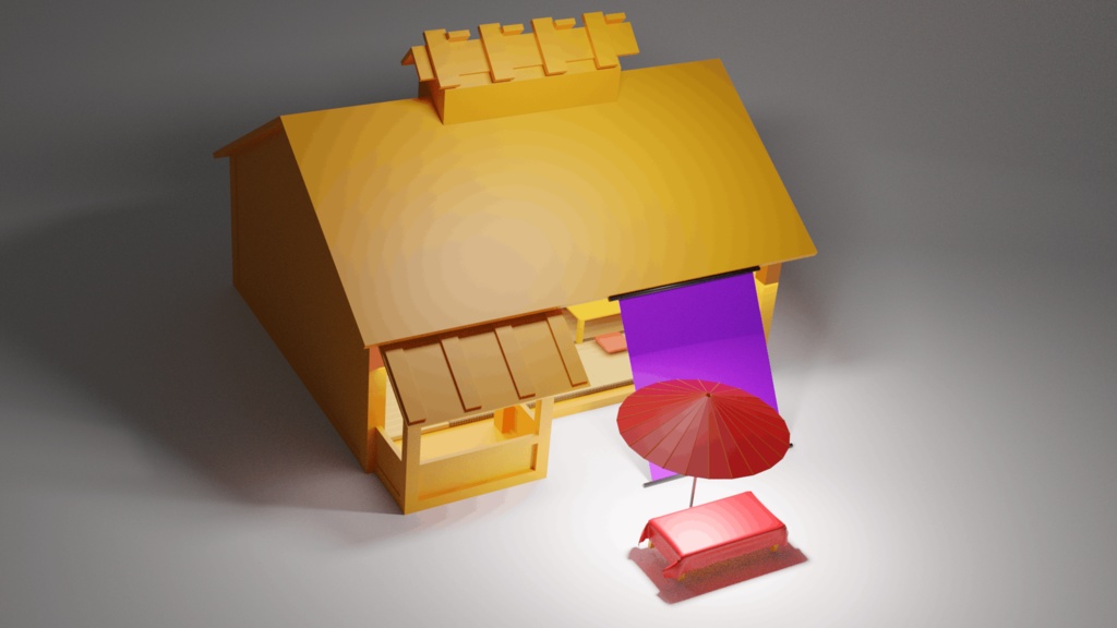 茶屋（fbx/cs3o）