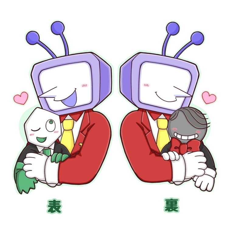 ピピテナ 両面アクリルキーホルダー