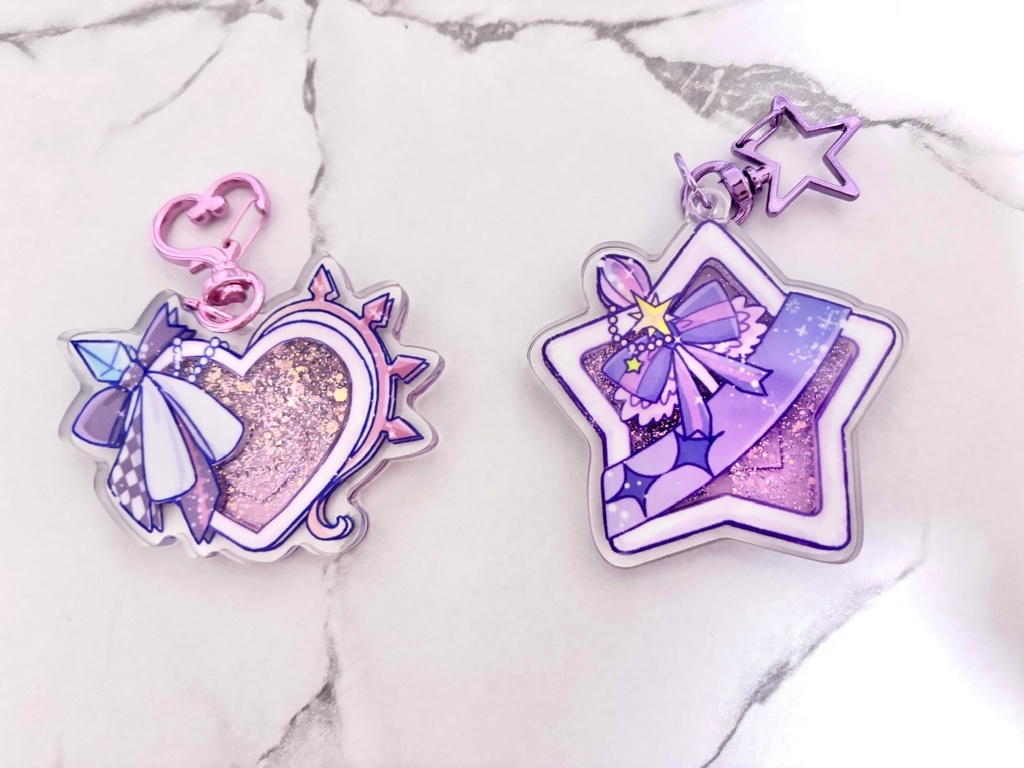 ラト・ラムリモチーフ オイルアクキー