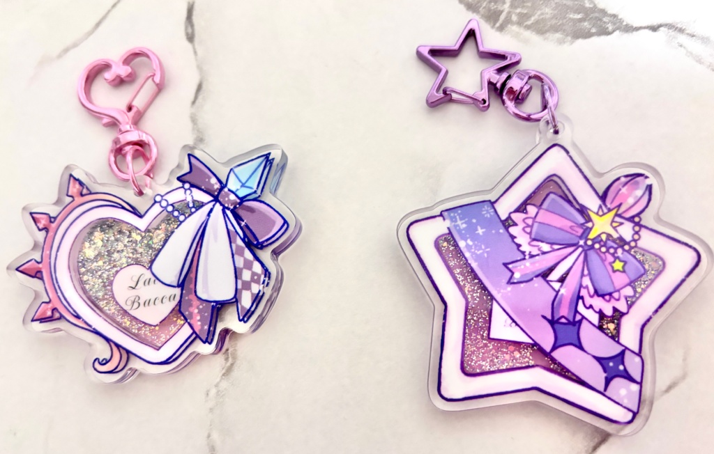 ラト・ラムリモチーフ オイルアクキー