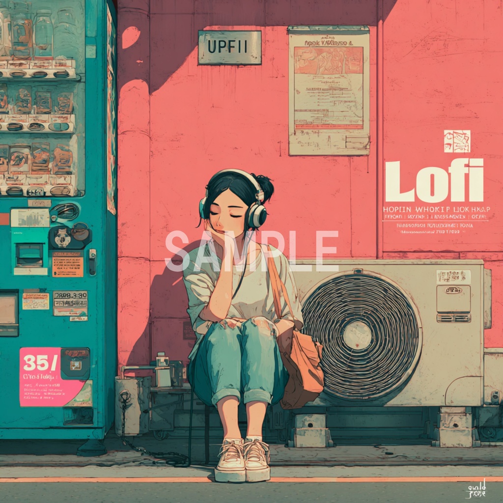 屋上でくつろぐLo-Fi