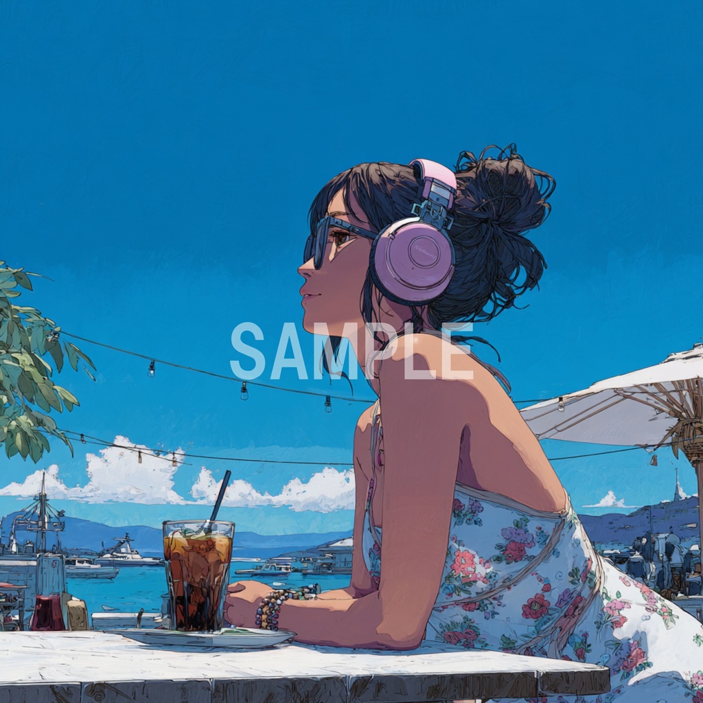 海辺でくつろぐLo-Fi