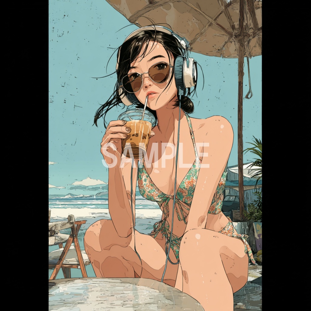 海辺でくつろぐLo-Fi