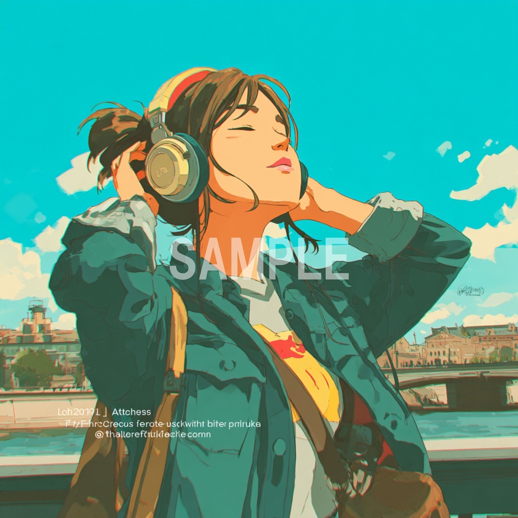 青空の下でくつろぐLo-Fi
