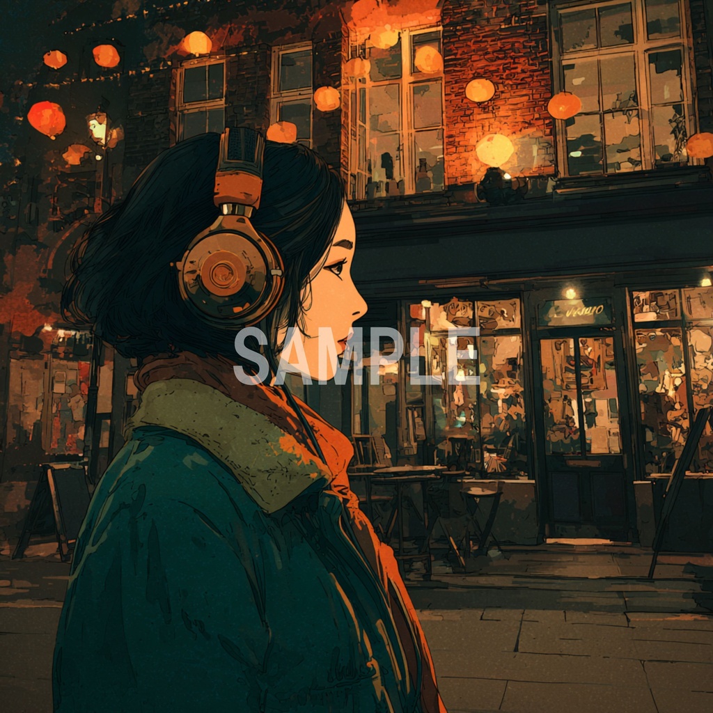 古い映画館で佇むLo-Fi
