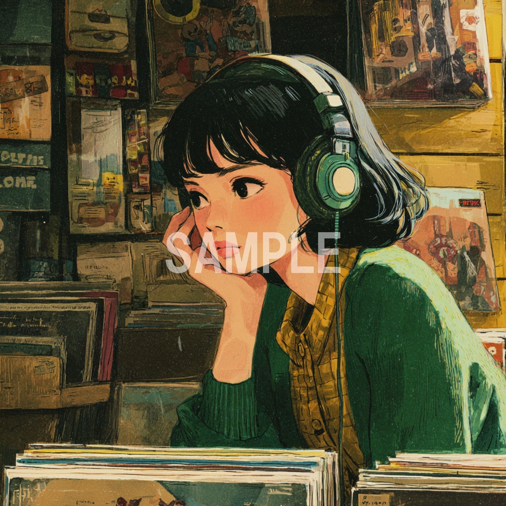 古い映画館で佇むLo-Fi