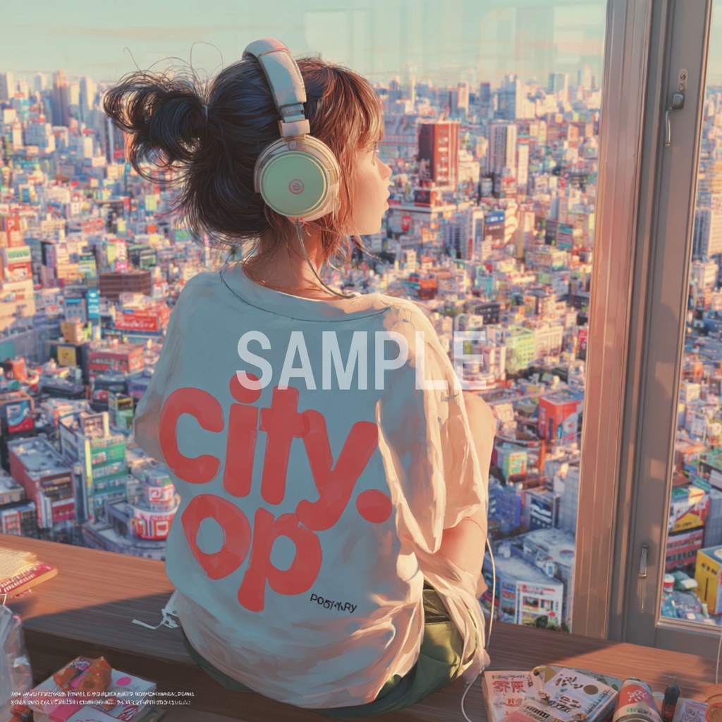 高層マンションでくつろぐLo-Fi