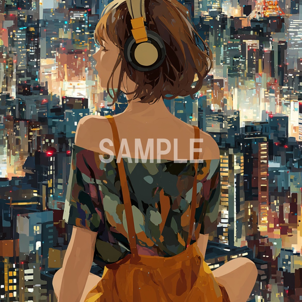 高層マンションでくつろぐLo-Fi