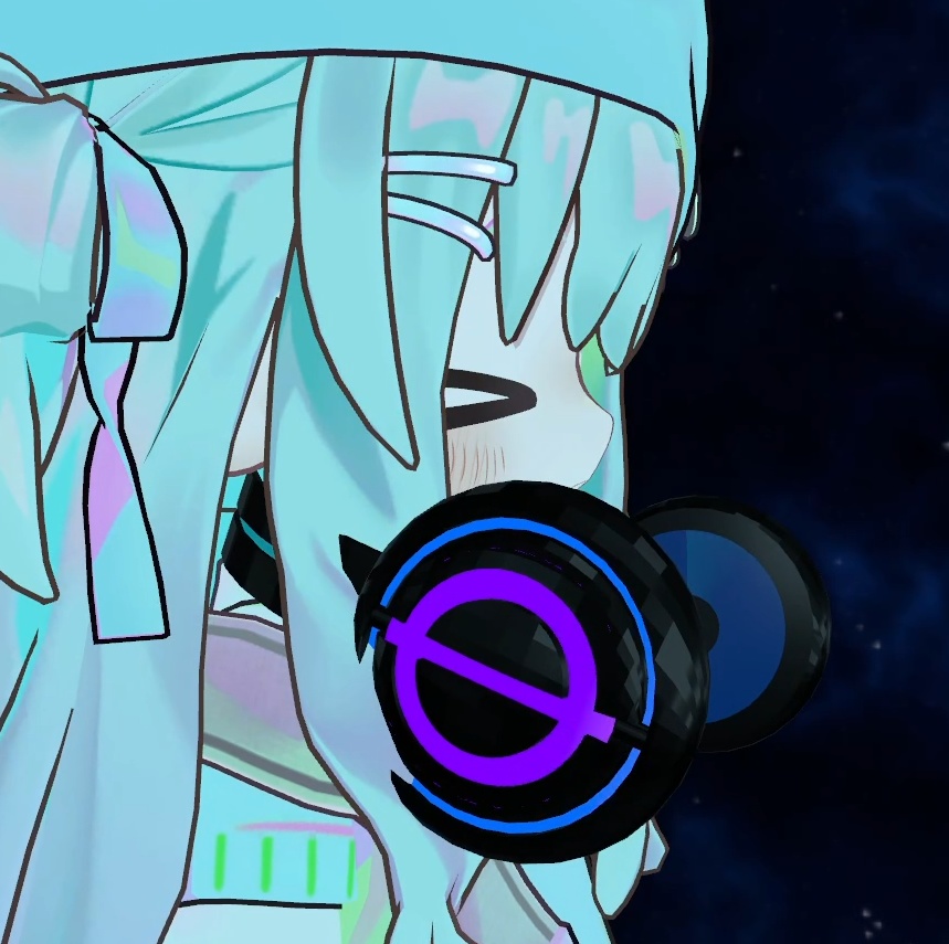【Audiolink対応・VRC想定】Φ型ゲーミングヘッドフォン